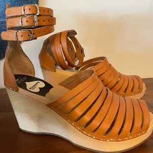 Swedish Hasbeen Wedge Sandals